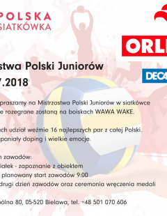 Finał Mistrzostw Polski juniorów w siatkówce plażowej